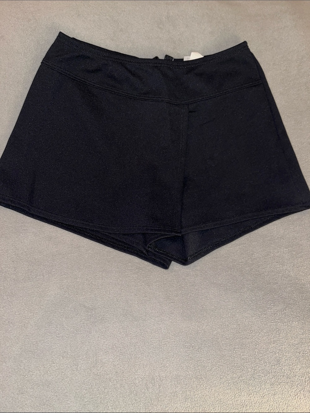 Vintage Body Wrappers Black Skort